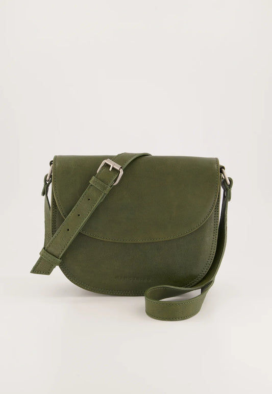 Nancybird Shell Bag in Khaki - the tartan fox