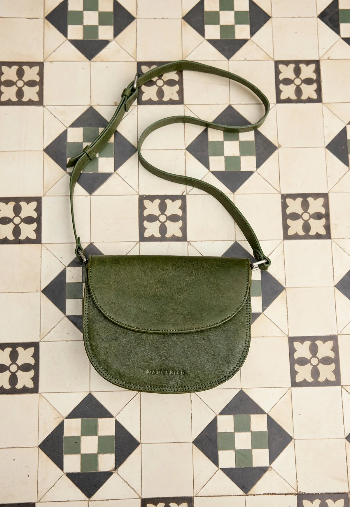 Nancybird Shell Bag in Khaki - the tartan fox