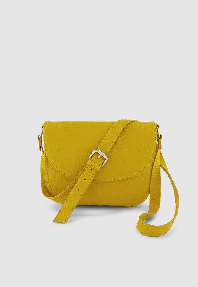 Nancybird Shell Bag in Mustard - the tartan fox