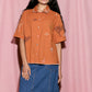 Nancybird Summer Shirt in Embroidery - the tartan fox