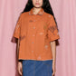 Nancybird Summer Shirt in Embroidery - the tartan fox