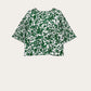 Nancybird Tasmin Boxy Tee in Parsley - the tartan fox