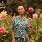 Nancybird Tasmin Boxy Tee in Parsley - the tartan fox