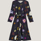 Nancybird Terra Wrap Dress in Haze - the tartan fox