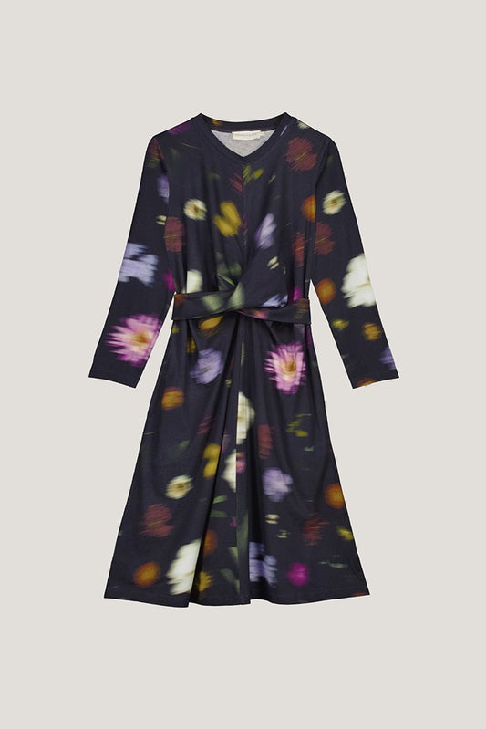 Nancybird Terra Wrap Dress in Haze - the tartan fox