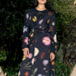 Nancybird Terra Wrap Dress in Haze - the tartan fox