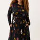 Nancybird Terra Wrap Dress in Haze - the tartan fox