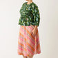 Nancybird Wave Skirt in Pink Check - the tartan fox