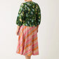 Nancybird Wave Skirt in Pink Check - the tartan fox