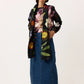 Nancybird Wool Scarf in Floratone - the tartan fox