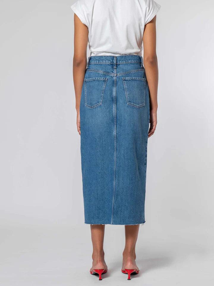 Nobody Denim Avery Skirt in Champion - the tartan fox