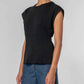 Nobody Denim Bodice Tee in Black - the tartan fox