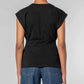 Nobody Denim Bodice Tee in Black - the tartan fox