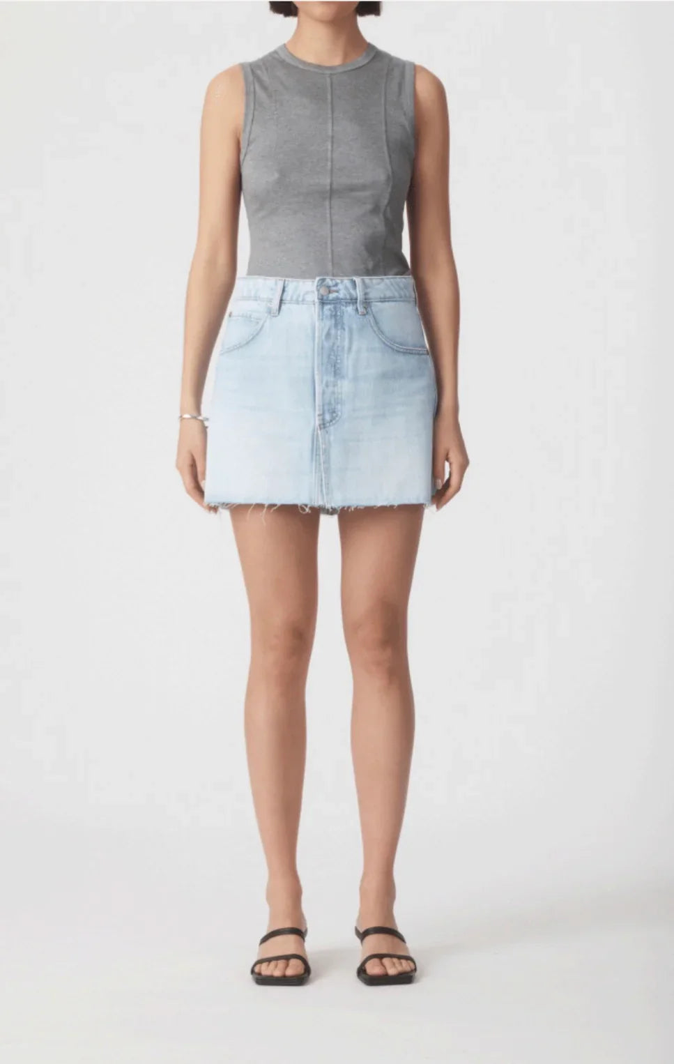 Nobody Denim Eve Skirt Fade