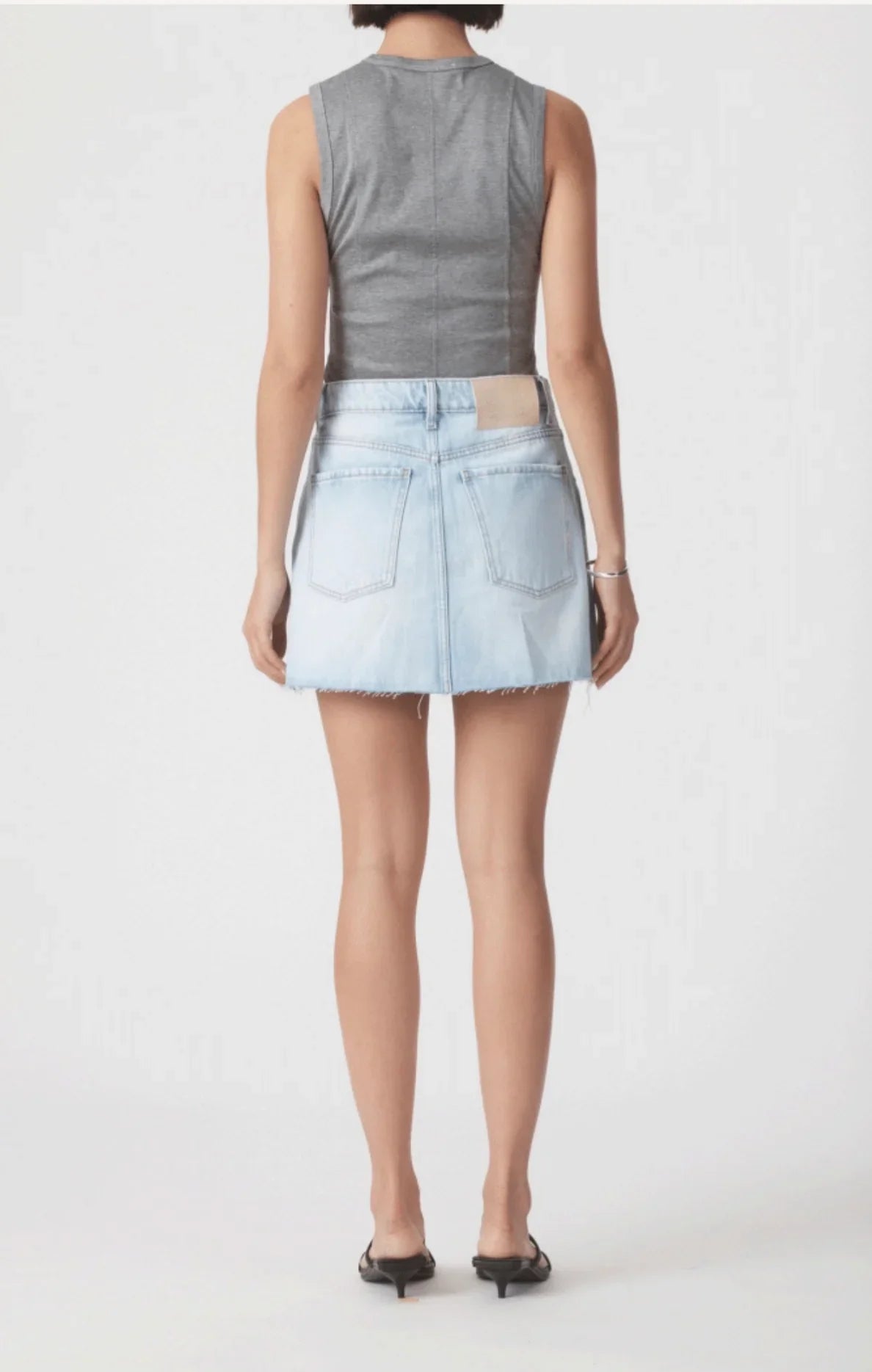 Nobody Denim Eve Skirt Fade