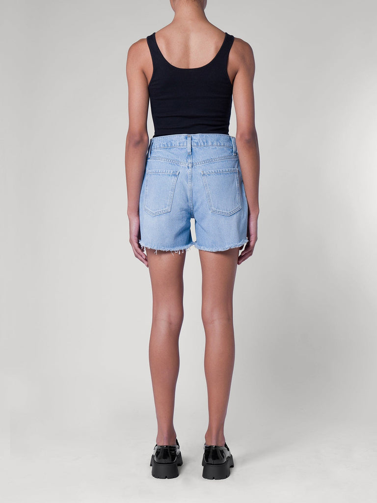 Nobody Denim Hardy Short in Stillwater - the tartan fox