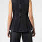 Nobody Denim Lucille Top Vintage Black - the tartan fox