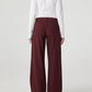 Nobody Denim Misha Jean in Oxblood - the tartan fox