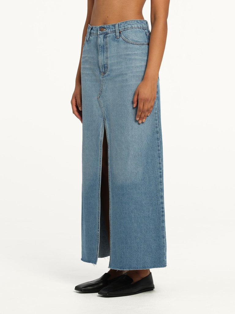 Nobody Denim Roxanne Skirt in Liberty - the tartan fox