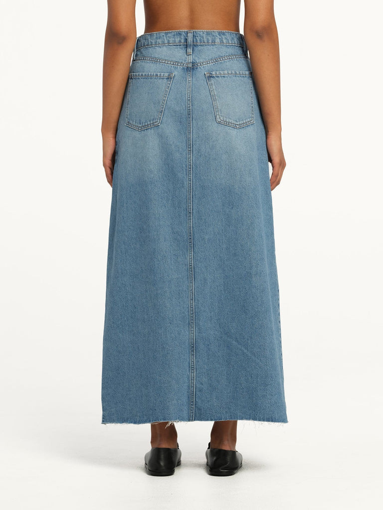 Nobody Denim Roxanne Skirt in Liberty - the tartan fox