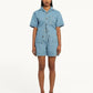Nobody Denim Sophie Drawcord Short in Saunter - the tartan fox