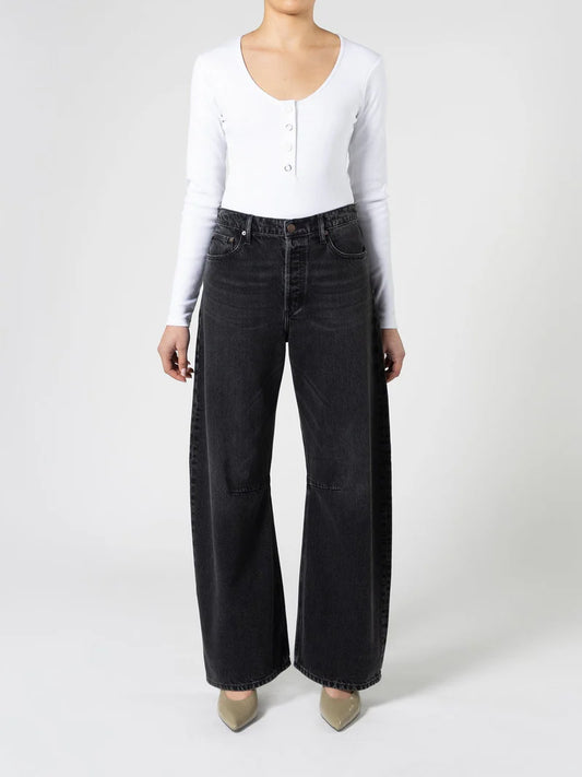 Nobody Denim Vera Jean Vintage Black - the tartan fox