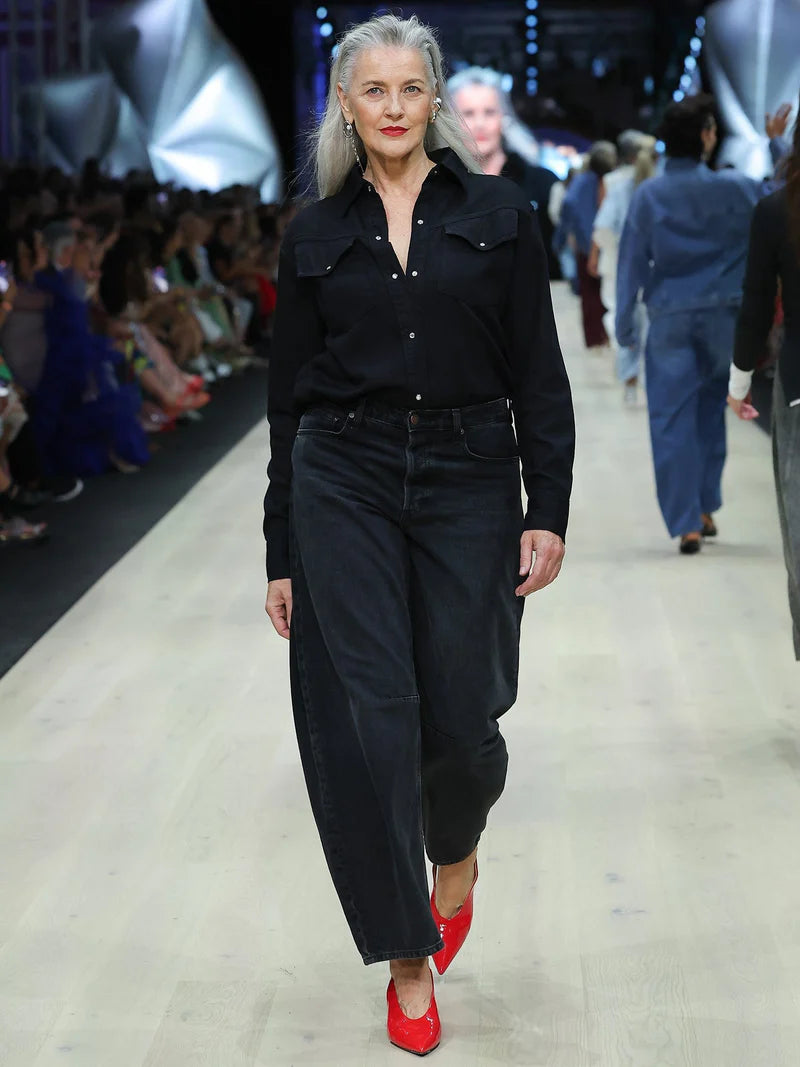 Nobody Denim Vera Jean Vintage Black - the tartan fox