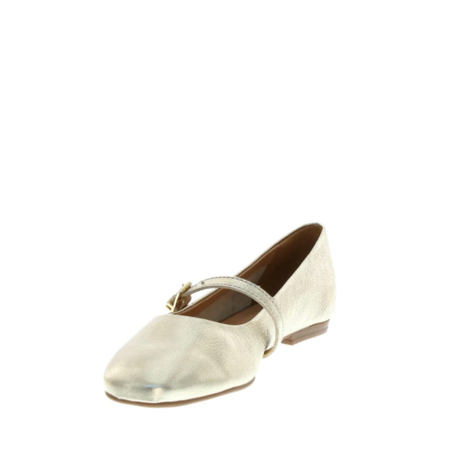 Nu x Neo Noa Ballet Flat in Gold - the tartan fox