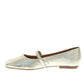 Nu x Neo Noa Ballet Flat in Gold - the tartan fox