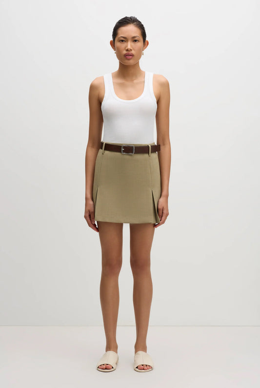Nude Lucy Audrey Tailored Mini Skirt - the tartan fox
