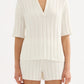 Nude Lucy Brinkley Knit Top in Salt - the tartan fox