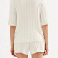 Nude Lucy Brinkley Knit Top in Salt - the tartan fox