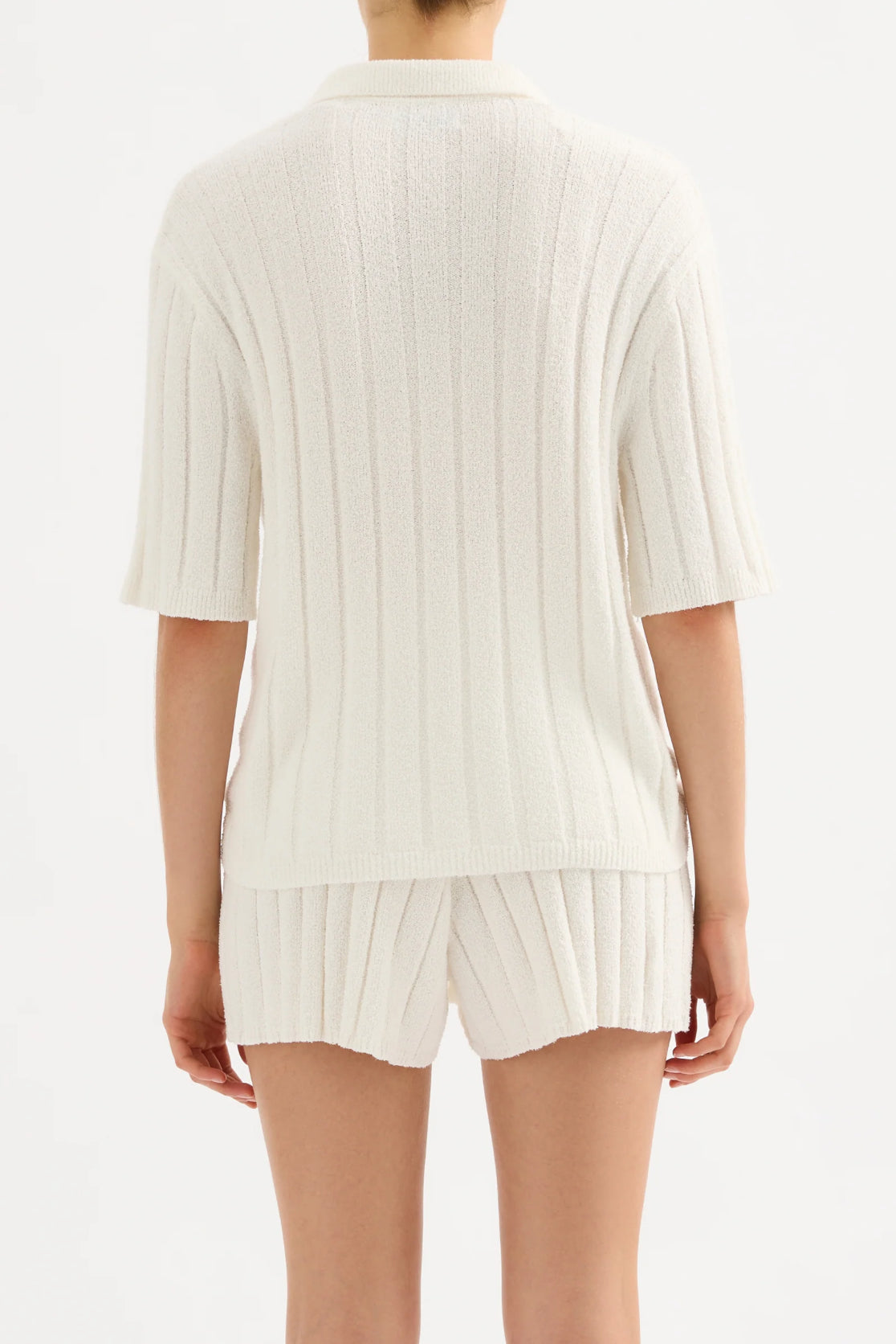 Nude Lucy Brinkley Knit Top in Salt - the tartan fox