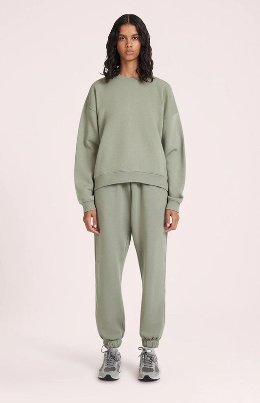 Nude Lucy Carter Curated Sweat in Fog - the tartan fox