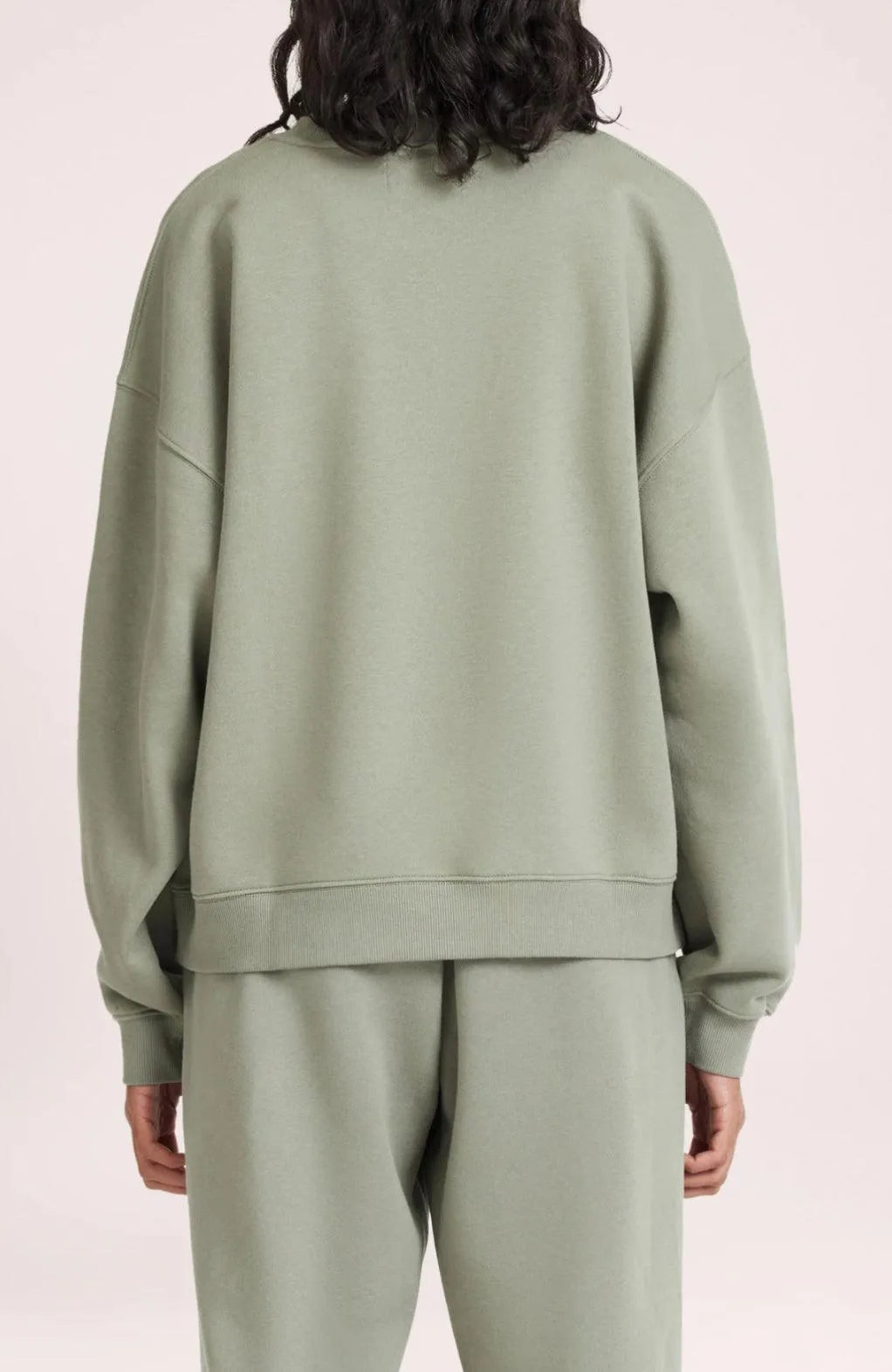 Nude Lucy Carter Curated Sweat in Fog - the tartan fox