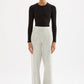 Nude Lucy Dallas Knit Pant in Grey Marle - the tartan fox
