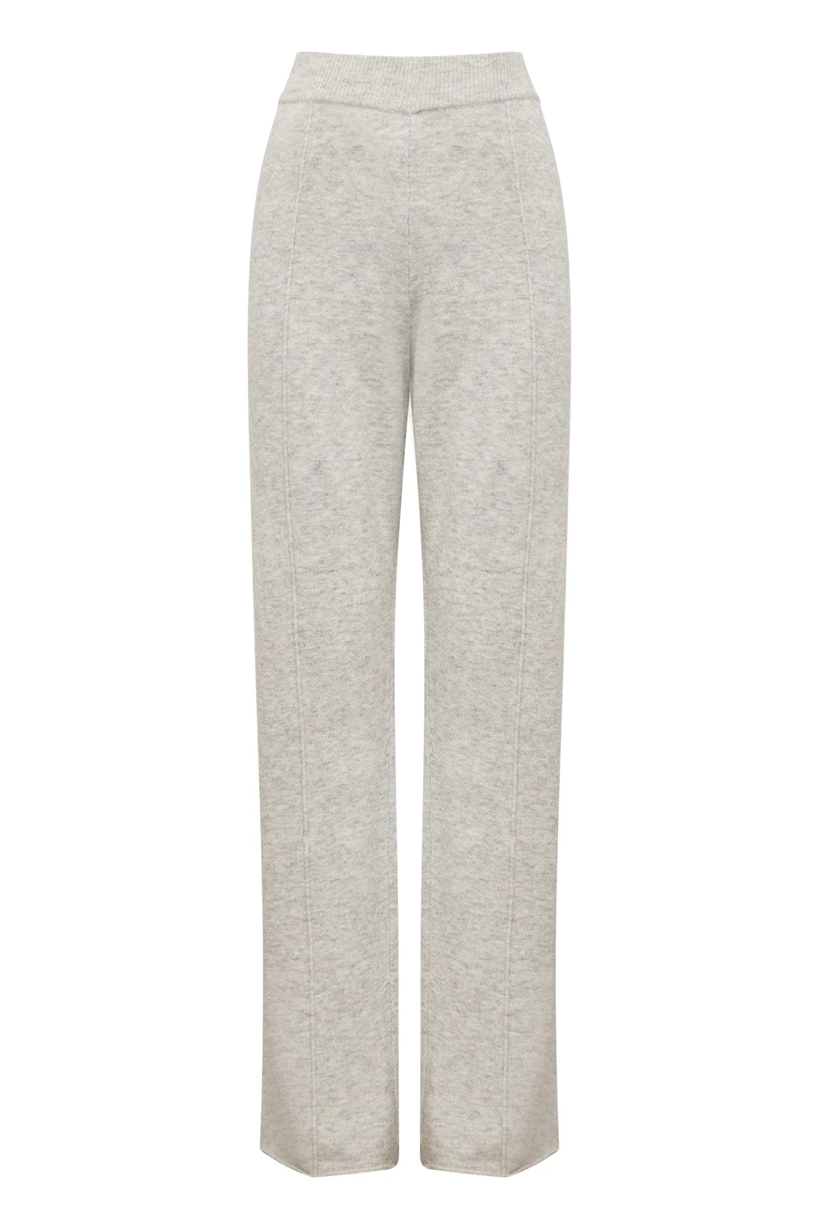 Nude Lucy Dallas Knit Pant in Grey Marle - the tartan fox