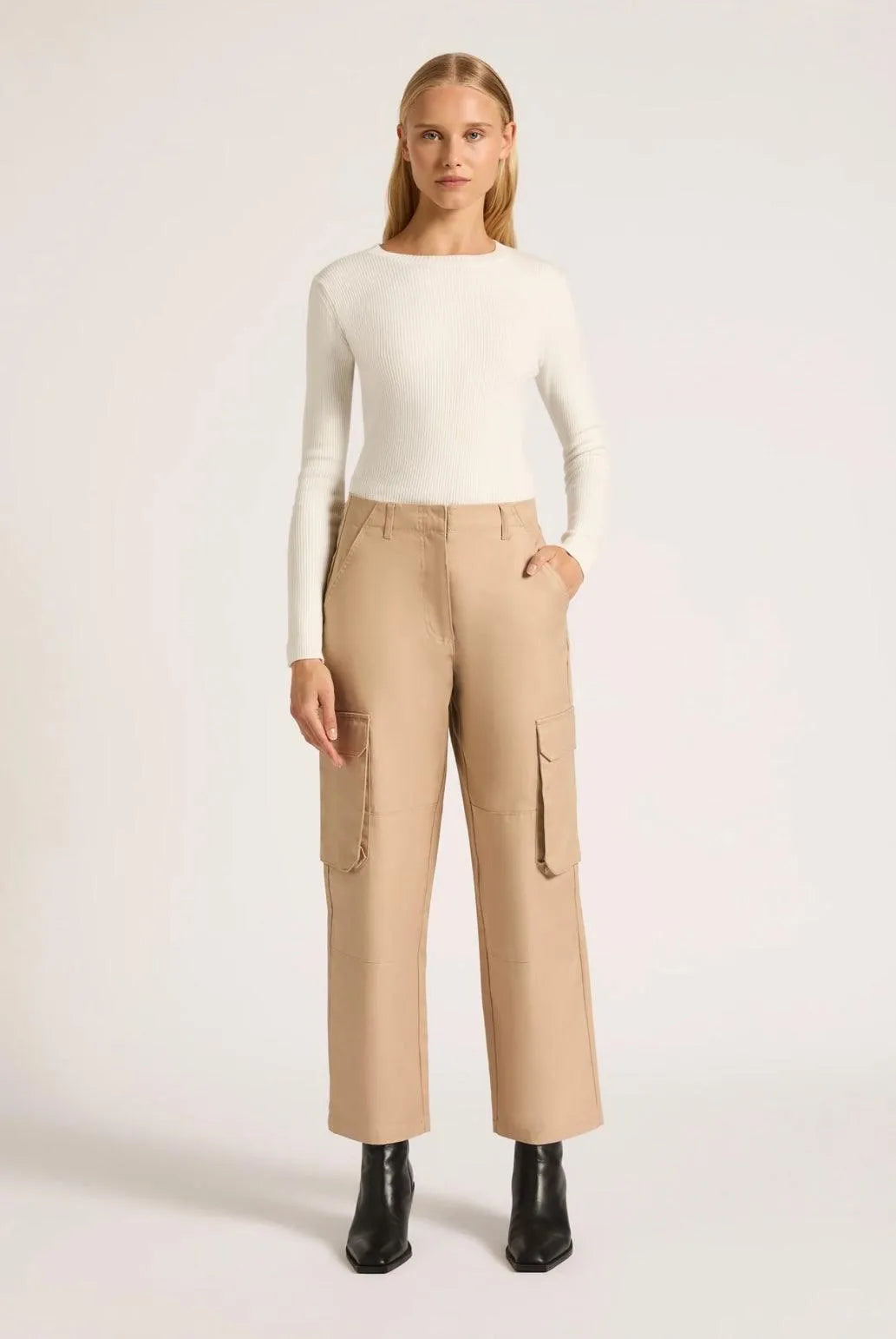 Nude Lucy Diego Pant in Tan - the tartan fox