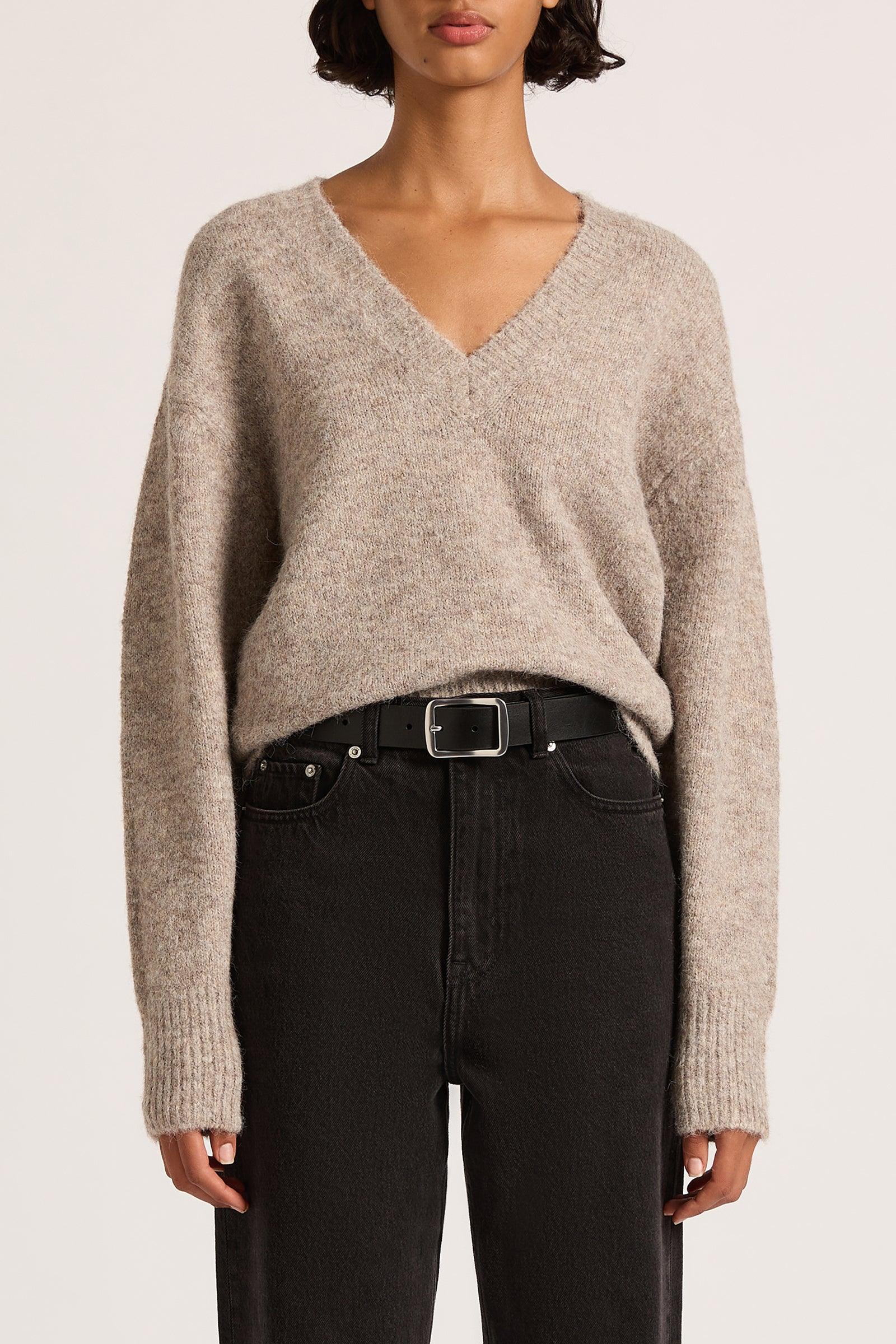 Nude Lucy Dover Knit in Mocha - the tartan fox