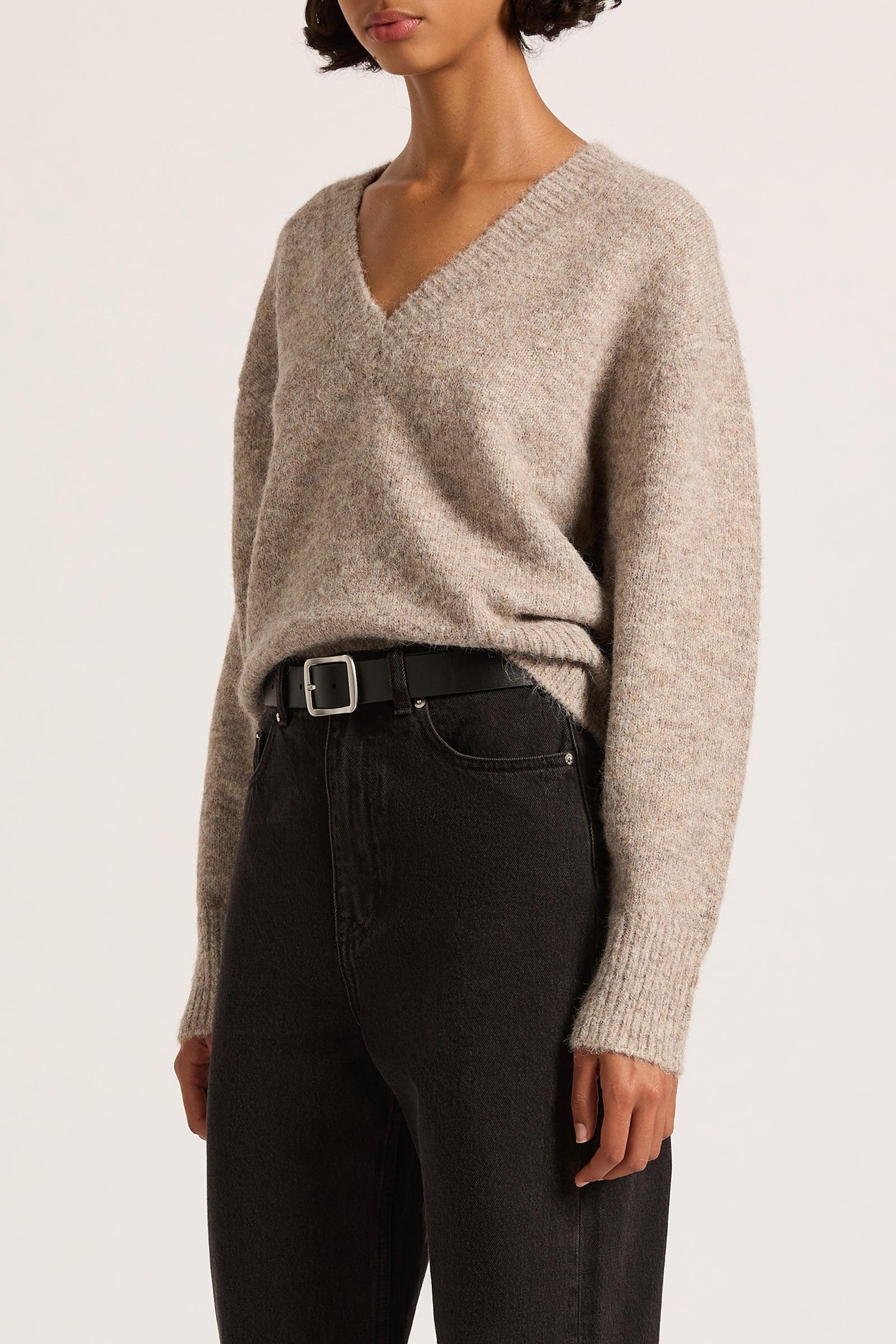 Nude Lucy Dover Knit in Mocha - the tartan fox