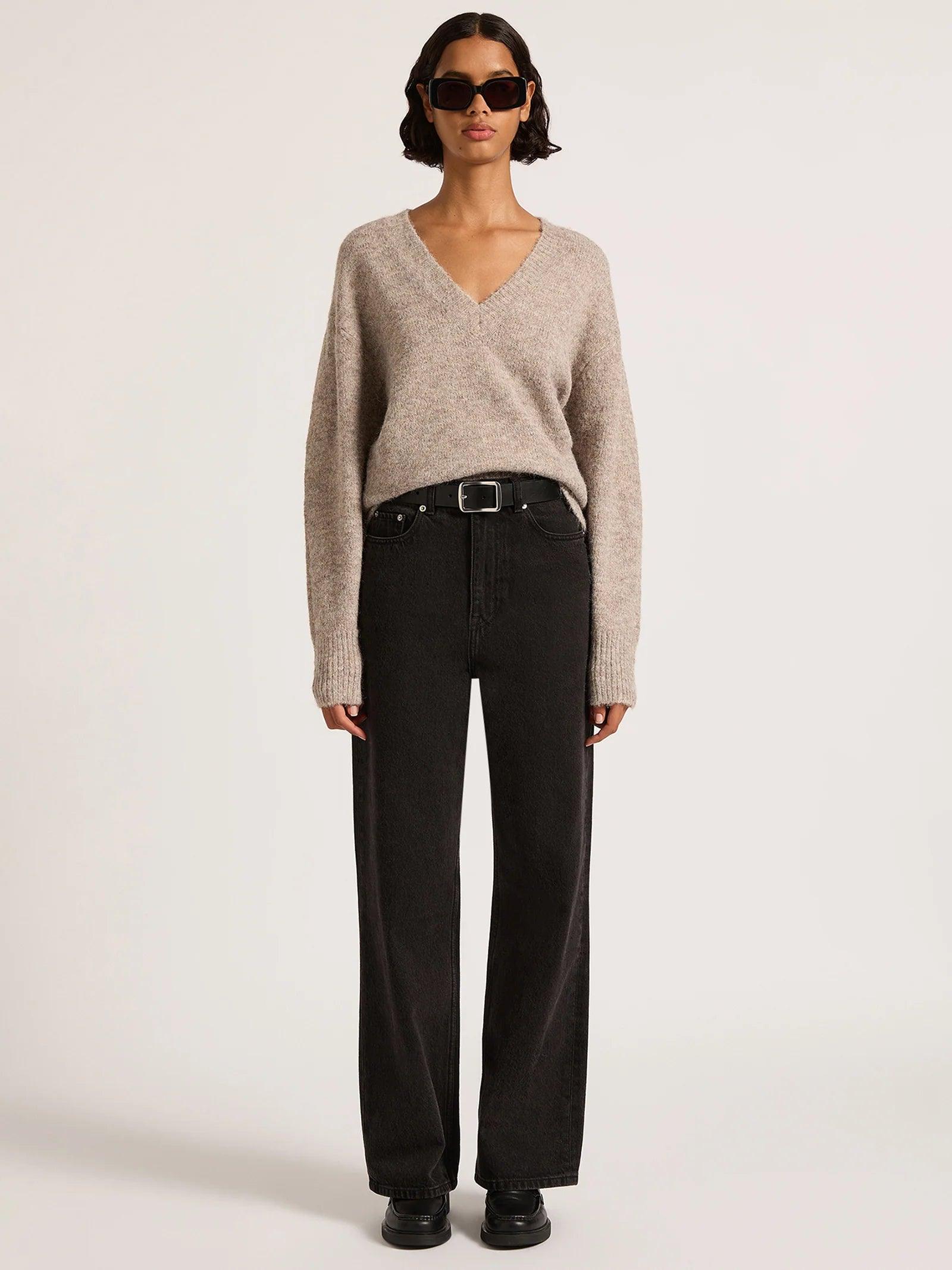 Nude Lucy Dover Knit in Mocha - the tartan fox