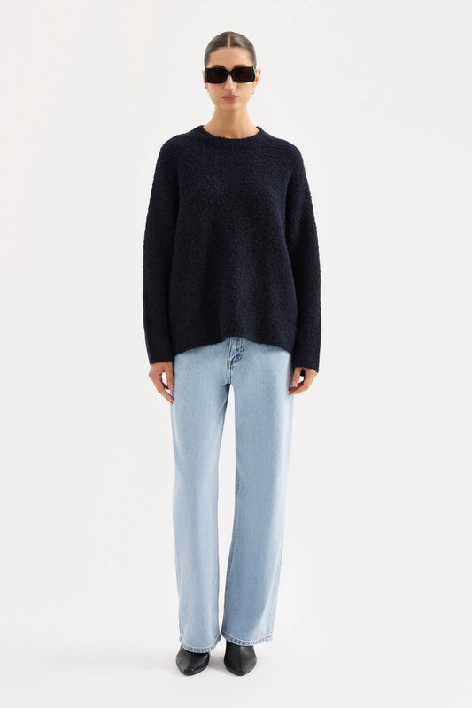 Nude Lucy Elias Knit in Ink - the tartan fox