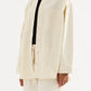 Nude Lucy Esme Denim Overshirt in Natural - the tartan fox