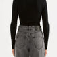 Nude Lucy Florence Merino Skivvy in Black - the tartan fox