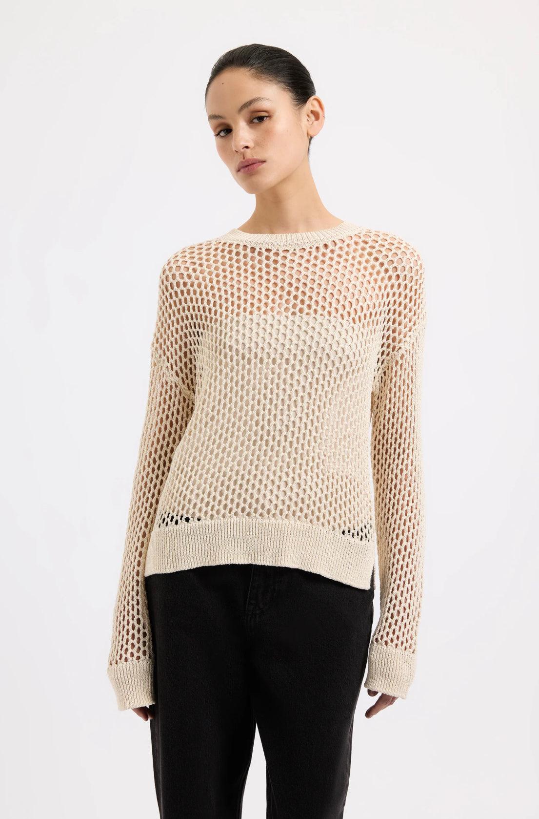 Nude Lucy Garcia Crochet Knit in Natural - the tartan fox