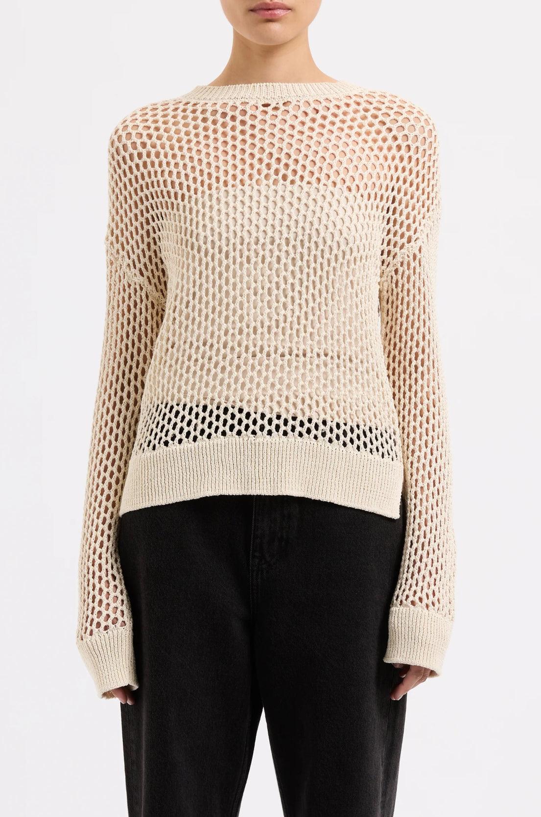 Nude Lucy Garcia Crochet Knit in Natural - the tartan fox