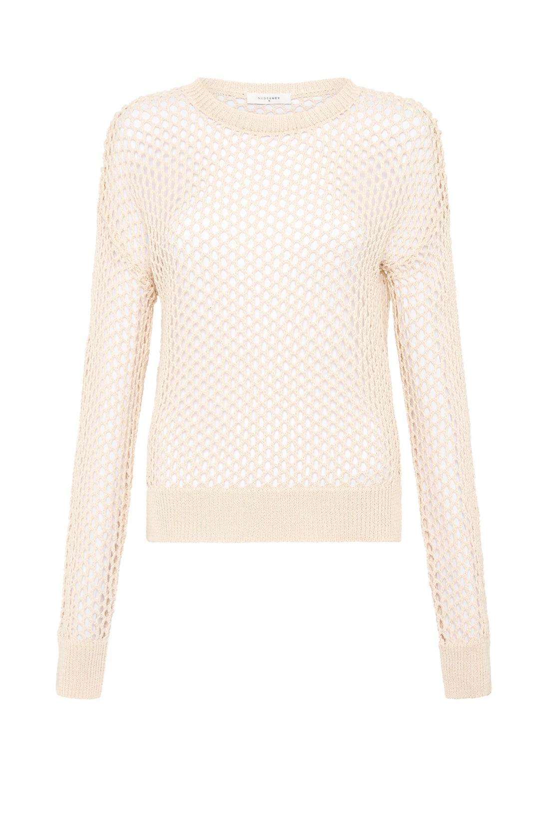 Nude Lucy Garcia Crochet Knit in Natural - the tartan fox