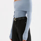 Nude Lucy Krishna Off Shoulder Knit in Sky - the tartan fox