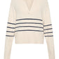 Nude Lucy Logan Rugby Knit in Cloud Stripe - the tartan fox
