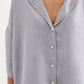 Nude Lucy Lounge Linen Shirt in Storm - the tartan fox